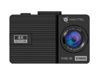 Navitel R900 4K, 4K Ultra HD, 3840 x 2160 piksler, 140°, TS, Sorter, IPS Bilpleie & Bilutstyr - Interiørutstyr - Dashcam / Bil kamera