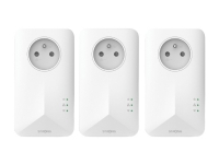 Strong Powerline 1000, 1000 Mbit/s, Type E, Gigabit Ethernet, 10,100,1000 Mbit/s, HomePlug AV2, 128-bit AES