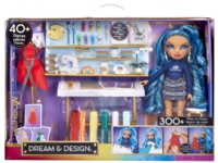 Rainbow High Dream & Design Fashion Studio Playset + Skyler Doll, Motedukke, Hunkjønn, 5 år, Gutt/Jente, 280 mm, Flerfarget