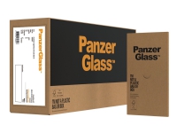 PanzerGlass - Skjermbeskyttelse for mobiltelefon - ultrabred passform - glass - rammefarge svart - for Apple iPhone 15 Pro Tele & GPS - Mobilt tilbehør - Skjermbeskyttelse