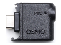 DJI - Mikrofonadapter - miniplugg hunn til 24 pins USB-C Foto og video - Videokamera - Tilbehør til actionkamera