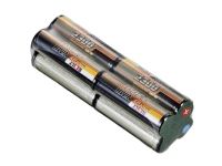 Reely Modelbyggeri-batteripakke (NiMH) 9.6 V 2300 mAh Celletal: 8 R6 (AA) R6 (AA) Blok Med loddefane