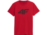 4f T-skjorte herre 4F T-skjorte med trykk RØD XL Klær og beskyttelse - Arbeidsklær - Gensere