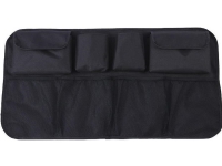 Hurtel Car organizer for baksetet bak til bagasjerommet, sort