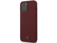 Veske Mercedes MEHCP12LSILRE iPhone 12 Pro Max 6,7 rød/rød hard silikonlinje