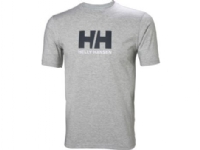 Bilde av Helly Hansen T-skjorte Logo T-skjorte For Menn Gråmelert Størrelse L (33979-950)