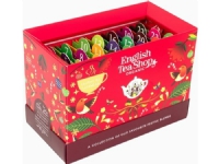 English Tea Shop adventskalender med økologisk te, 25 røde poser