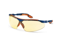 Uvex sikkerhedsbrille gul - I-VO, sporty m/justerbare stænger, ridsefast begge sider Klær og beskyttelse - Sikkerhetsutsyr - Vernebriller