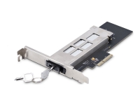 StarTech.com M.2 NVMe SSD to PCIe x4 Mobile Rack/Backplane with Removable Tray for PCI Express Expansion Slot, Tool-less Installation, PCIe 4.0/3.0 Hot-Swap Drive Bay, Key Lock - 2 Keys Included - Grensesnittsadapter - M.2 - M.2 NVMe Card / PCIe 4.0 (NVMe) - PCIe 4.0 x4 - svart, sølv - for StarTech.com Expansion Slot Rear Exhaust Cooling Fan with LP4 Connector (FANCASE)
