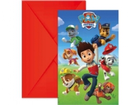 Paw Patrol invitationer