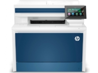 Bilde av Hp Color Laserjet Pro Mfp 4302fdw Printer, Color, Printer For Small Medium Business, Print, Copy, Scan, Fax, Wireless Print From Phone Or Tablet Automatic Document Feeder, Laser, Colour Printing, 600 X 600 Dpi, A4, Direct Printing, Blue, White