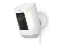 Ring Spotlight Cam Pro Plug-In - Nettverksovervåkingskamera - utendørs - værbestandig - farge (Dag og natt) - 1080p - lyd - trådløs - Wi-Fi Foto og video - Overvåkning - Overvåkingsutstyr