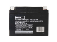 Emos 1201003600, Oppladbart batteri, Forseglet blysyre (VRLA), 12 V, 1 stykker, 26000 mAh, 5 år
