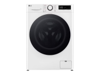 LG F4Y5LYP0W - Vaskemaskin - bredde: 60 cm - dybde: 65.5 cm - høyde: 85 cm - frontileggelse - 13 kg - 1400 rpm - hvit