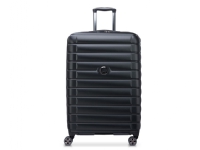 Kelioninis DELSEY WALIZKA SHADOW 5.0 75CM 4 DOBBELTHJULERR EXPANDERBAR TROLLEY KAFFE JUODA