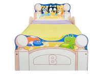 Bluey Kids Toddler Bed with Printed Storage Barn & Bolig - Barnerommet - Barnesenger