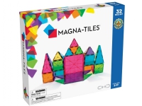 Magna-Tiles Magna-Tiles clear colours 32 pcs Leker - Byggeleker - Magnetisk konstruksjon