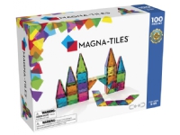 Magna-Tiles Clear Colours 100 pcs Leker - Byggeleker - Magnetisk konstruksjon
