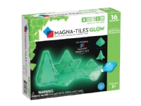 Magna-Tiles Glow 16 pcs expansion set Leker - Byggeleker - Magnetisk konstruksjon