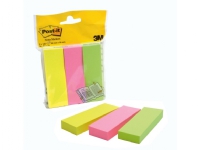 3M 671-3 klistrelapper rektangel grønn, rosa, gul 100 ark ( 671-3 ) Papir & Emballasje - Blokker & Post-It - Legg det ut
