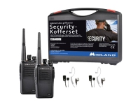 Midland G15 Pro PMR 2er Security-Koffer inkl. MA 31-M C1127.S2 PMR-radio Sæt med 2 stk. Tele & GPS - Hobby Radio - Walkie talkie