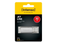 Intenso Jet Line USB-flashdrev 32 GB Sølv 3541480 USB-A (USB 3.2 Gen 1)