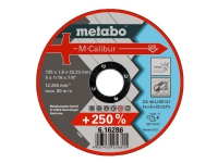 Bilde av Metabo M-calibur Tf 41 - Skjæreplate - For Acid-resistant Steel, Inox Steel, Rust, Spring Steel, Tool Steel, High-alloy Steels - 125 Mm