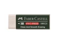 Viskelæder Faber-Castell hvid