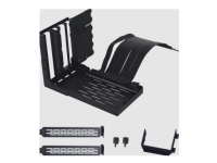 Lian Li VG4-4-V2X - GPU-bøylesett (vertikal) - universell, 4 spor, med Gen 4 riser - svart