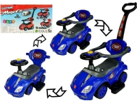 Bilde av Lean Cars Ride-on Med Pusher Mega Car 3in1 Blue