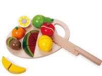 Classic World frugt velcro legesæt - Træ legemad (24+ M) Leker - Rollespill - Leke kjøkken og mat