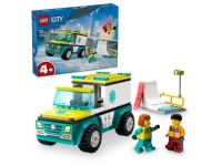 LEGO City 60403 Ambulanse og snøbrettkjører LEGO® - LEGO® Themes D-I - LEGO Friends