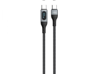 Dudao L7MaxC USB-C to USB-C cable 100W 1m Sort Tele & GPS - Mobilt tilbehør - Deksler og vesker