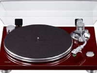 Tn-3B Belt-Drive Audio Turntable Cherry Manual TV, Lyd & Bilde - Musikkstudio - Mixpult, Jukebox & Vinyl