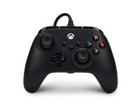 PowerA XBGP0024-01, Gamepad, PC, Xbox Series S, Xbox Series X, D-pute, Hjem-knapp, Koblet med ledninger (ikke trådløs), USB, Sort