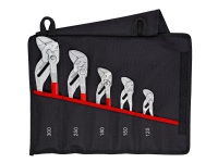 KNIPEX - Tongue and groove pliers set - 5 deler - inn verktøysrull