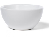 Bilde av Blue Label Keramisk Bowl Håndvask Uden Hanehul Og Overløb - 22x22x11 Cm - Mat Hvid