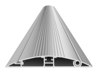 Multibrackets M - Kabeldekke - 139 mm bredde, aluminium - gulvmonterbar - 2.2 m - svart