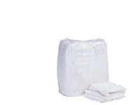 Klude hvide 10kg - Sweatshirts & poloshirts, bløde, absorberende metaldetektede Rengjøring - Tørking - Kluter & lignende - Kluter