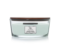 WoodWick Sagewood & Seagrass duftlys med treveke 453,6 g