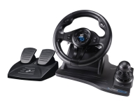 Subsonic - Superdrive - racing ratt GS550 Racing Wheel ratt med pedaler, padler, girskiftere og vibrasjon for Xbox Series X/S, PS4, Xbox One, PC Gaming - Styrespaker og håndkontroller - Ratt & Pedaler