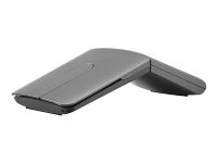 Lenovo Yoga Mouse with Laser Presenter - Mus / fjernkontroll - optisk - 4 knapper - trådløs - 2.4 GHz, Bluetooth 5.0 - USB trådløs mottaker - jerngrå - løsvekt PC tilbehør - Mus og tastatur - Mus & Pekeenheter