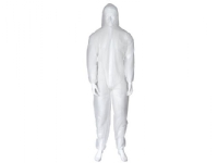 Beskyttelsesdragt Basic hvid 2XL
