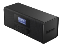 Hama DIR3020 - Nettverkslydspiller - 2 x 3 watt - svart TV, Lyd & Bilde - Stereo - Radio (DAB og FM)