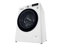 LG K4WV712N1W - Vaskemaskin - Wi-Fi - bredde: 60 cm - dybde: 61.5 cm - høyde: 85 cm - frontileggelse - 12 kg - 1400 rpm - hvit Hvitevarer - Vask & Tørk - Frontlastede vaskemaskiner