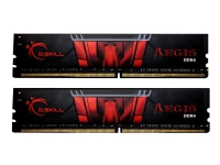 G.Skill AEGIS - DDR4 - sett - 16 GB: 2 x 8 GB - DIMM 288-pin - 3200 MHz / PC4-25600 - CL16 - 1.35 V - ikke-bufret - ikke-ECC PC-Komponenter - RAM-Minne - DDR4