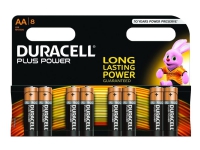 Duracell - Batteri 8 x AA-type - Alkalisk - 2850 mAh
