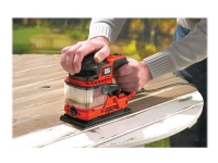 BLACK+DECKER KA330EKA-QS - Eksentersliper - 270 W - 1/3 blad El-verktøy - DIY - El-verktøy 230V - Pussemaskin