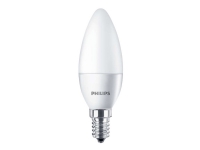 Bilde av Philips Corepro Ledcandle - Led-lyspære - Form: B35 - Mattslipt Finish - E14 - 4 W (ekvivalent 25 W) - Klasse A+ - Varmt Hvitt Lys - 2700 K
