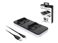 SuBsonic Dual Charging Dock - Ladestasjon - 2 utgangskontakter (2 x USB-C) - for Sony DualSense